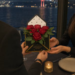 Zarflı Gül Kutusu Romantik Hediye